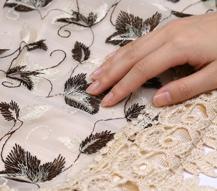 Leafy Love Tissue Lace Decorative Cushions Cover