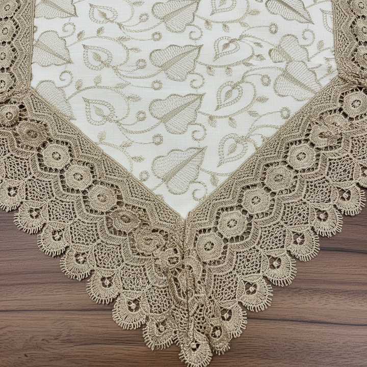 Premium Linen Cotton Dinning Table Runner, 16 × 72 inches