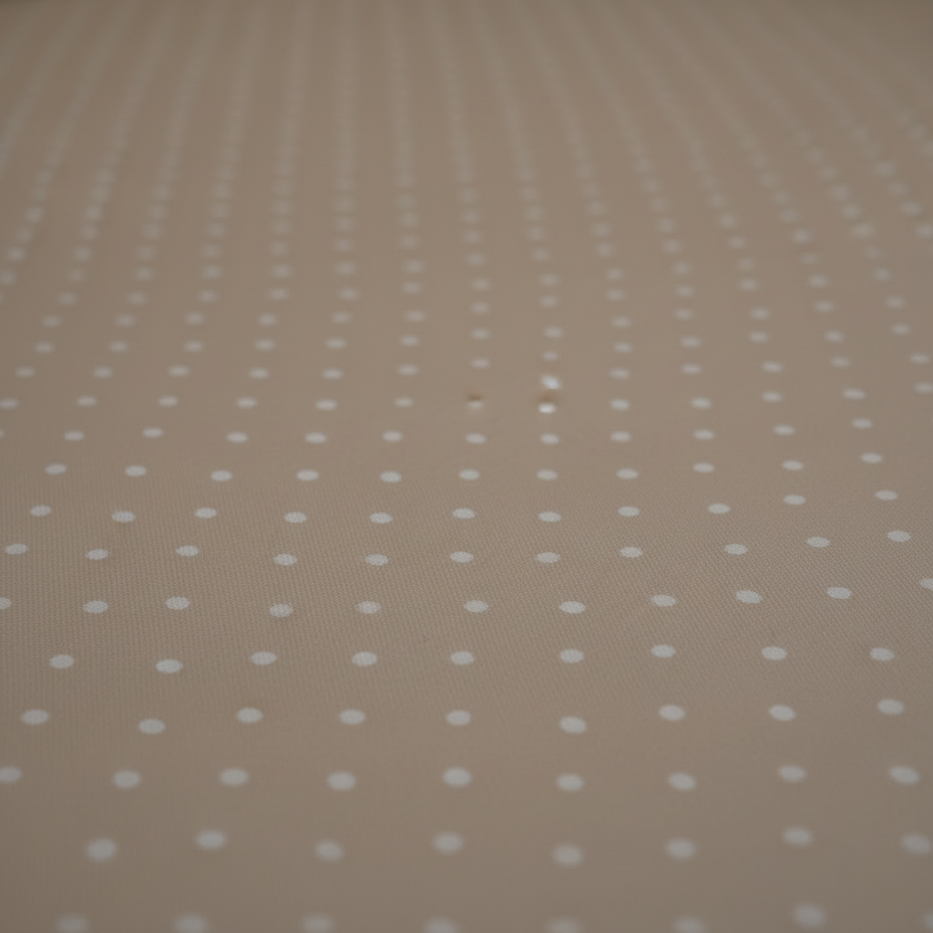 Sukoon Dot Design 100% Cotton King Size Bedsheet, 400 TC Brown