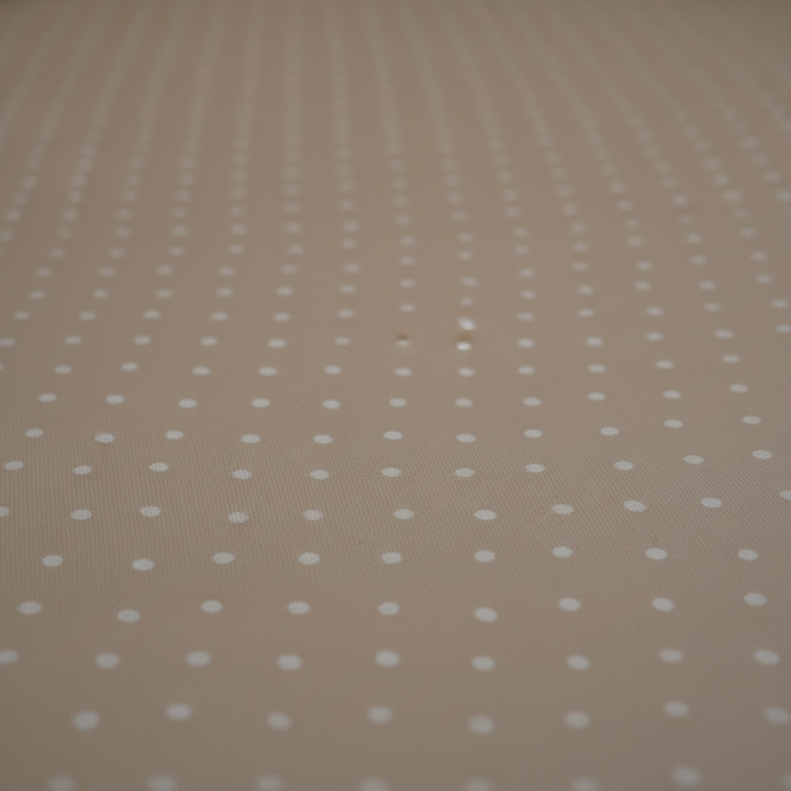 Sukoon Dot Design 100% Cotton King Size Bedsheet, 400 TC Brown