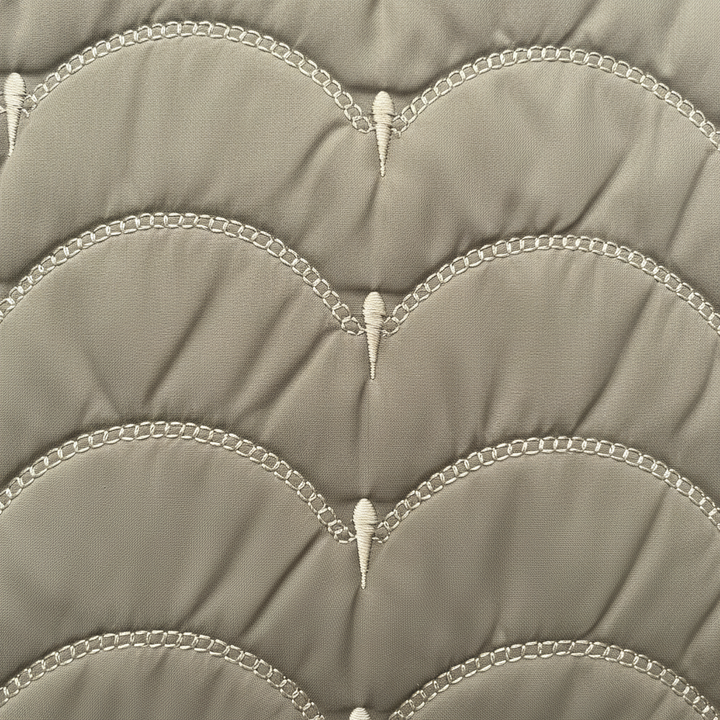 Serene Waves Pure Cotton King Size Bedcover with Elegant Quilted Finish