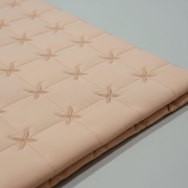 Soft Peach Luxury Haven Pure Cotton King Size Bedcover, Pink