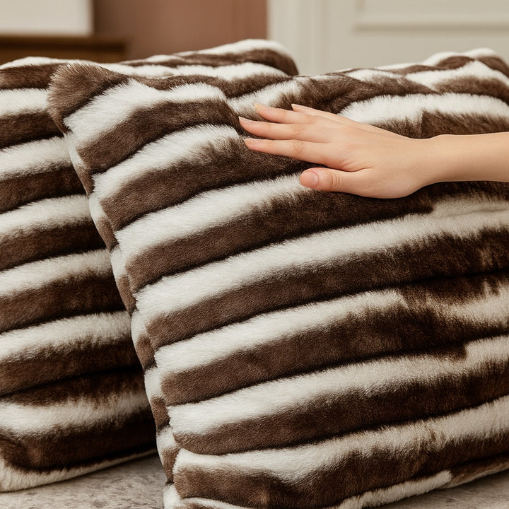Fluffy 100% Cotton cushion covers, set of 5