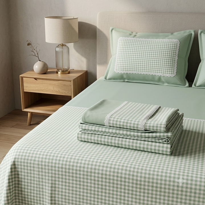 Grace &amp; Lace Green Bedsheet