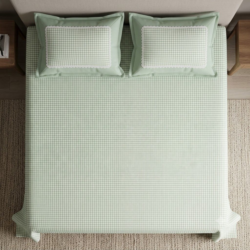 Grace &amp; Lace Green Bedsheet