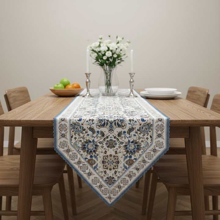 Premium Suede Dining Table Runner, 15 × 70 inches